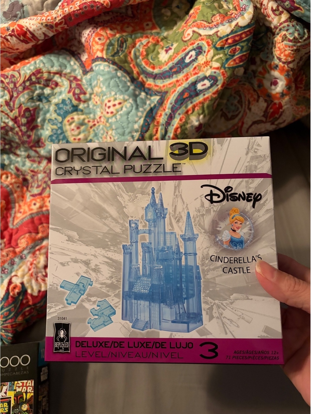 Are You Game Disney Cinderella's Castle Original 3D Crystal Puzzle